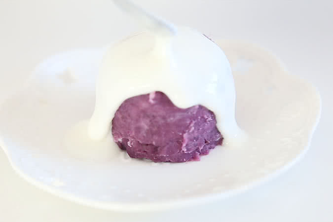 紫薯酸奶杯 宝宝辅食微课堂的做法图解6