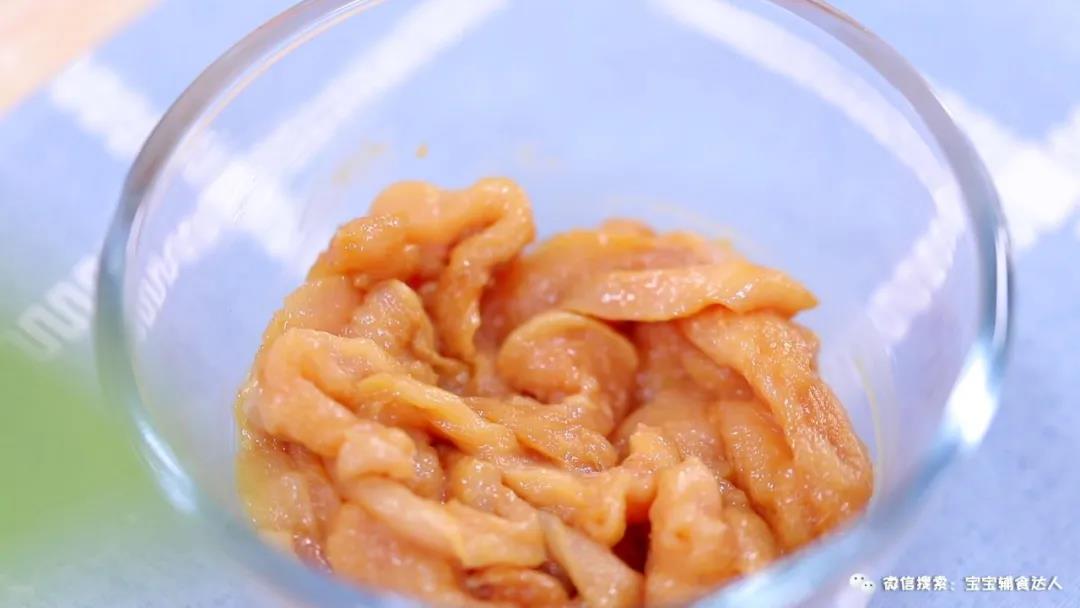 春日鸡肉卷 宝宝辅食食谱的做法图解3