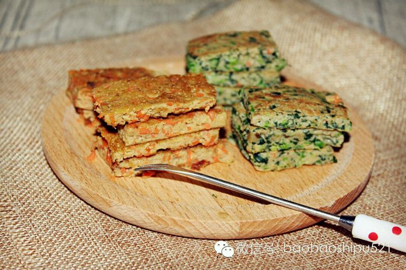 如何给宝宝正确吃猪肝，补铁食谱 | 猪肝蔬菜饼的做法图解15