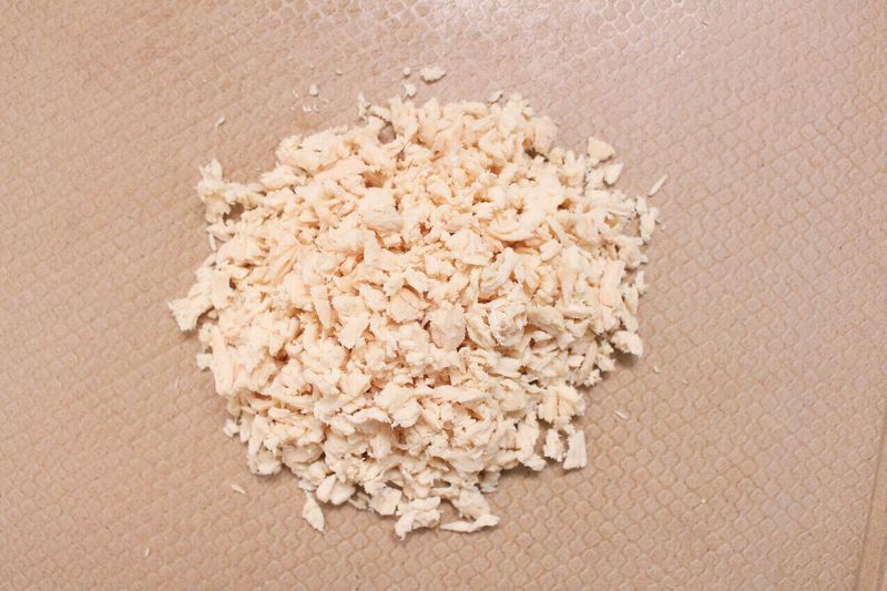 土豆鸡丝小丸子 宝宝健康食谱的做法图解3