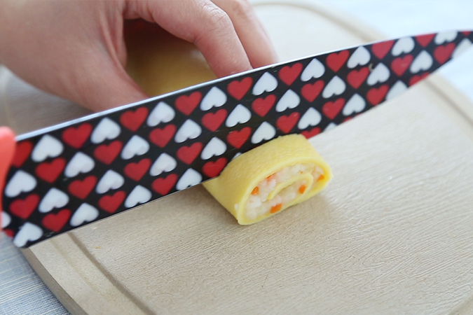 黄金米饭蛋卷 宝宝辅食微课堂的做法图解12
