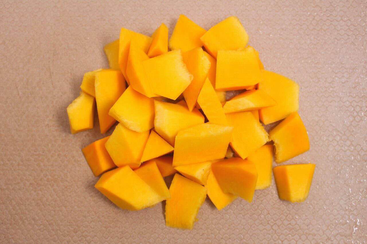 香甜南瓜羹 宝宝健康食谱的做法图解2