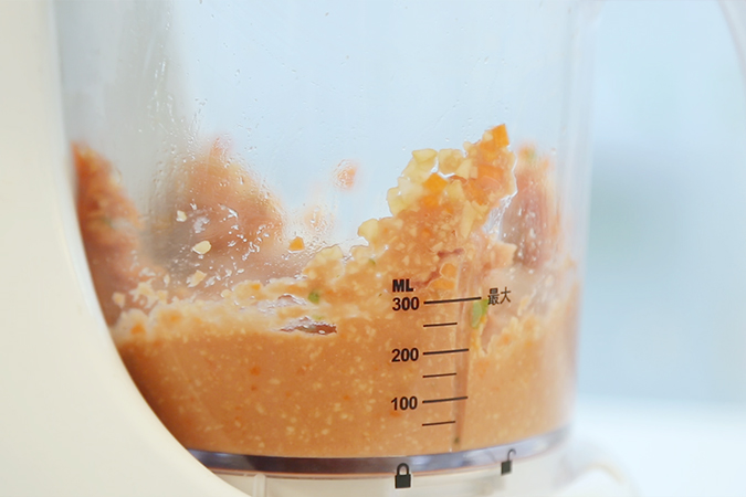 莲藕猪肉蛋卷 宝宝辅食微课堂的做法图解3