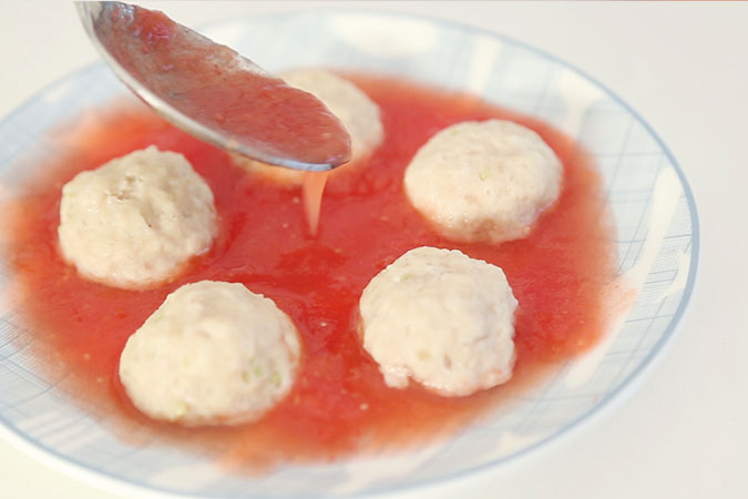 清爽豆腐丸 宝宝辅食微课堂的做法图解15