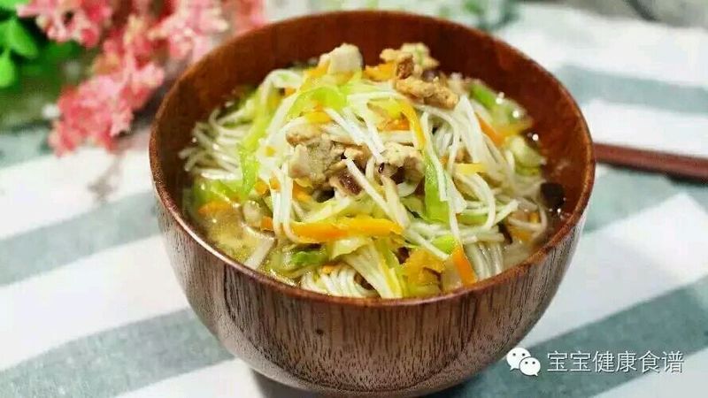 提高宝宝免疫力，从一碗面开始！的做法图解1