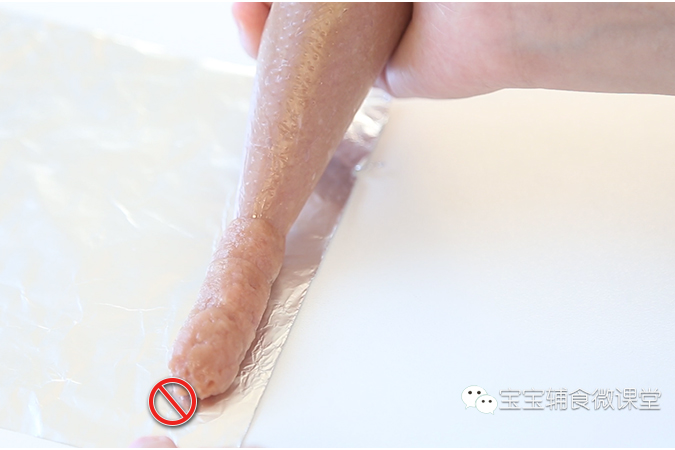 宝宝版火腿肠 宝宝辅食微课堂的做法图解6