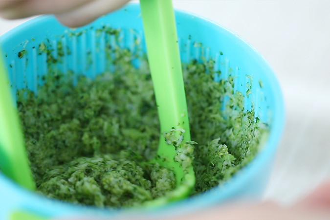 西兰花泥米糊 宝宝辅食微课堂的做法图解14