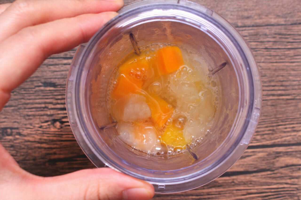 南瓜银耳甜汤  宝宝健康食谱的做法图解7