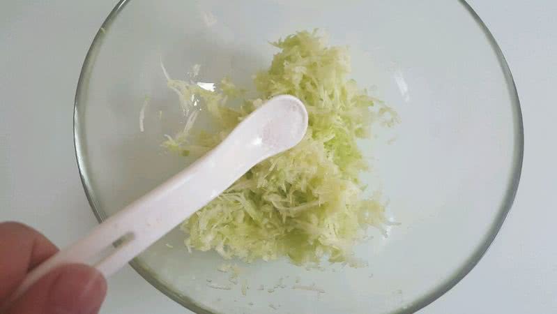 补钙怎么少得了它--传统面食糊塌子！的做法图解4