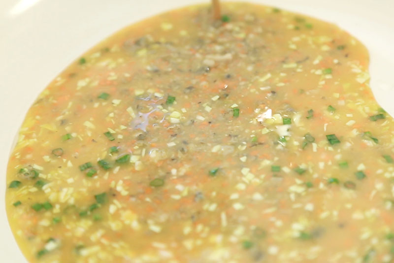 牡蛎厚蛋烧 宝宝辅食微课堂的做法图解8