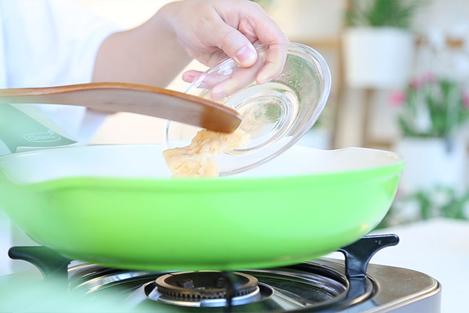 鸡肉蔬菜饭卷 宝宝辅食微课堂的做法图解4