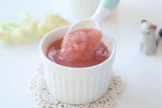 番茄花菜泥 宝宝辅食微课堂的做法图解8