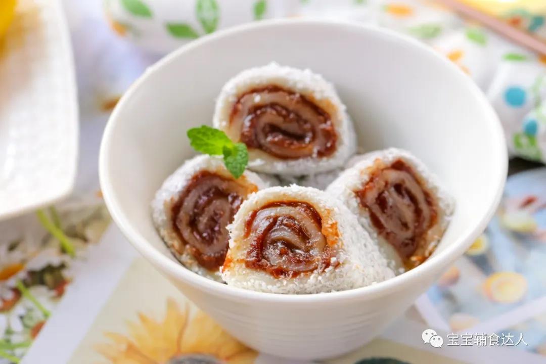 糯米豆沙卷 宝宝辅食食谱的做法图解12