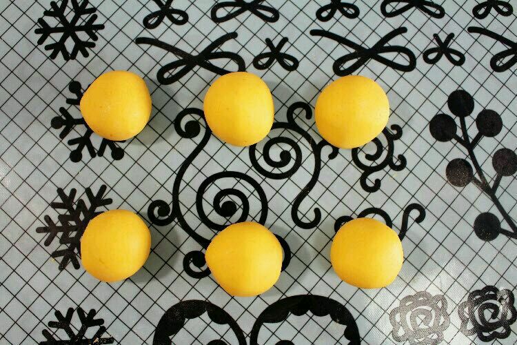 超级Q弹软的营养小饼，南瓜豆沙饼的做法图解5