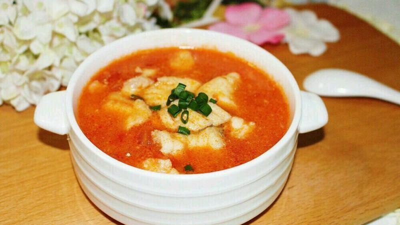 番茄鱼片汤#我要上首页清爽家常菜#的做法图解13