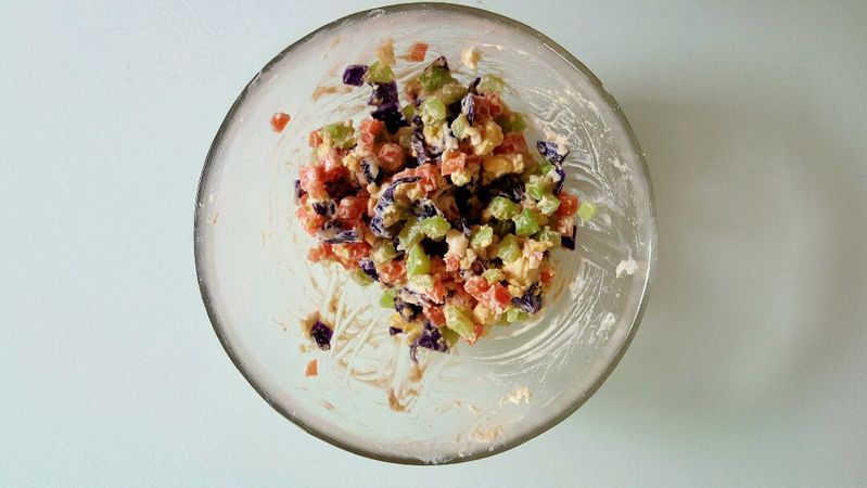 宝宝不爱吃蔬菜？香甜可口的营养沙拉大口吃！的做法图解7