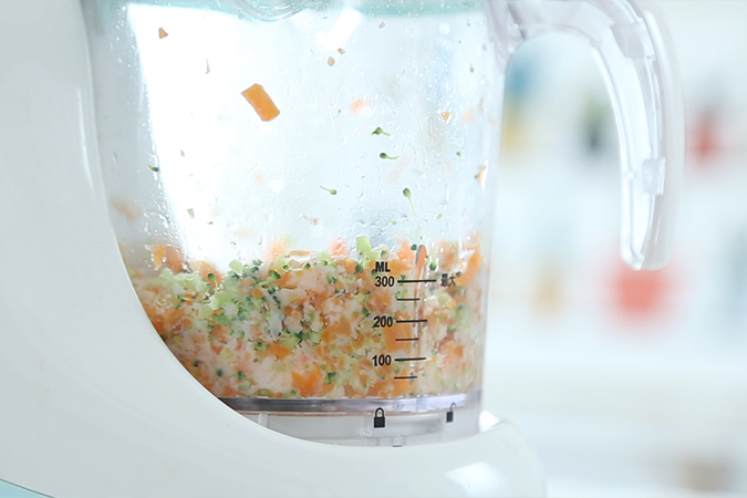 鲜虾蔬菜奶酪饼 宝宝辅食微课堂的做法图解8