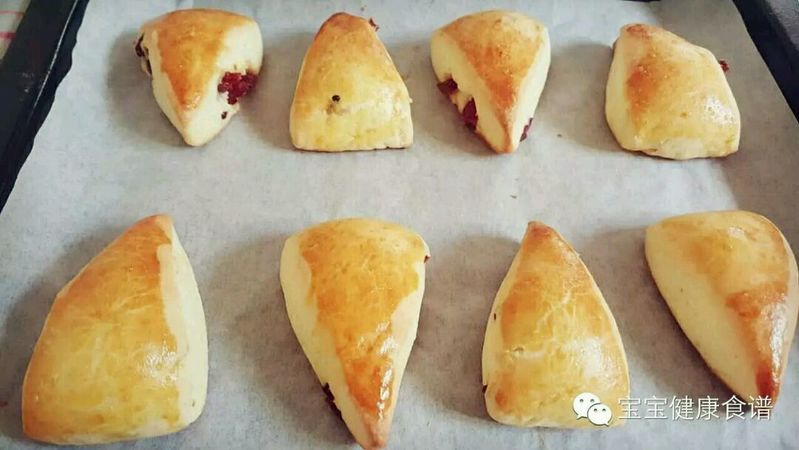 蔓越莓司康酵母版的做法图解15