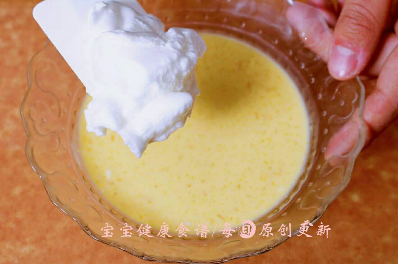 南瓜松饼  宝宝健康食谱的做法图解7