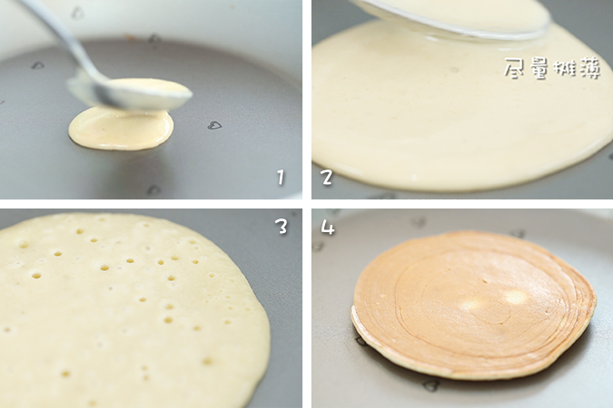 香蕉奶香松饼 宝宝辅食微课堂的做法图解9