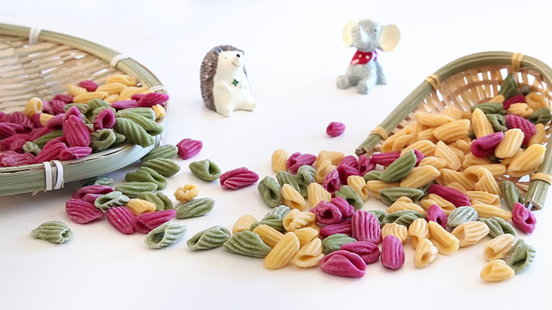 宝宝辅食微课堂 彩色海螺面的做法图解16