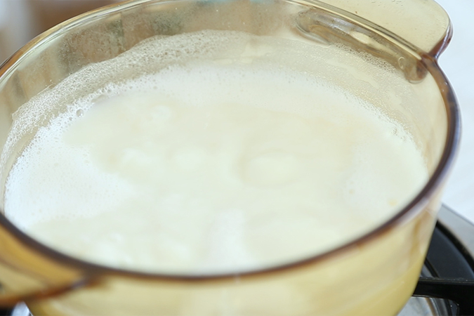 鸡蛋豆浆糕 宝宝辅食微课堂的做法图解4