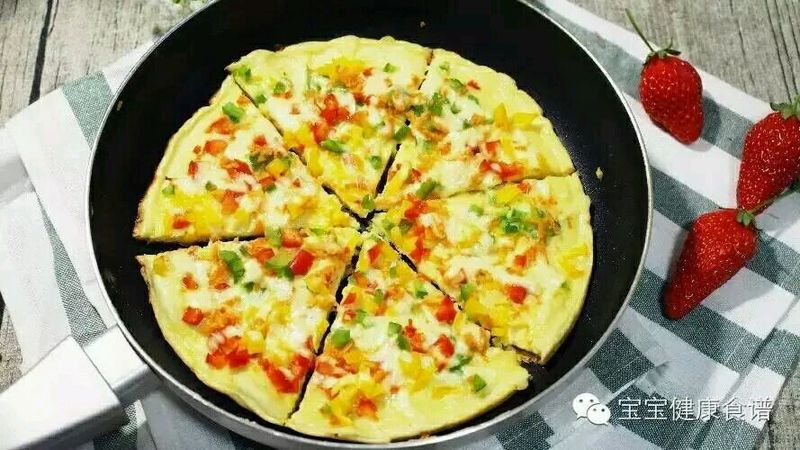 只用一口平底锅就轻松搞定！简易版美味披萨！的做法图解10