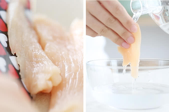 鸡胸肉 宝宝辅食微课堂的做法图解1