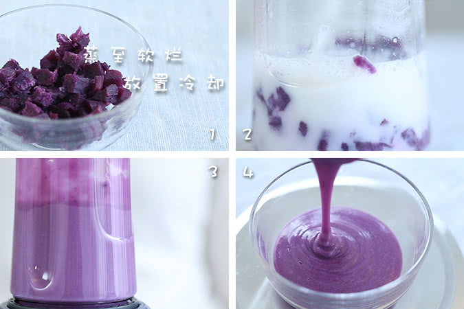 奶香卡通发糕 宝宝辅食微课堂的做法图解2