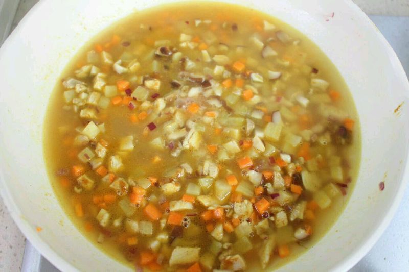 咖喱鸡肉饭  宝宝健康食谱的做法图解10