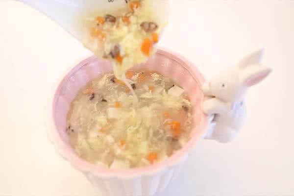 宝宝辅食微课堂  鸡肝杂蔬羹的做法图解14