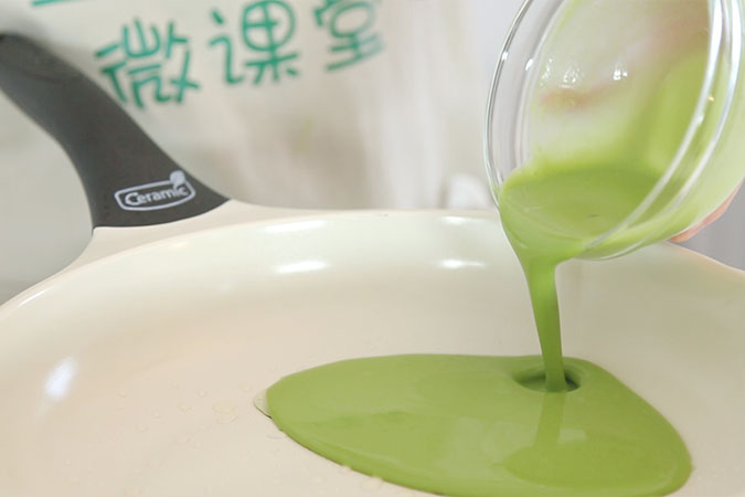 宝宝辅食微课堂  绿果果饭卷 520让宝宝爱上蔬菜的做法图解10