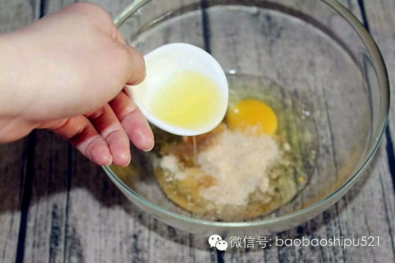 黑芝麻虾皮蛋卷的做法图解4