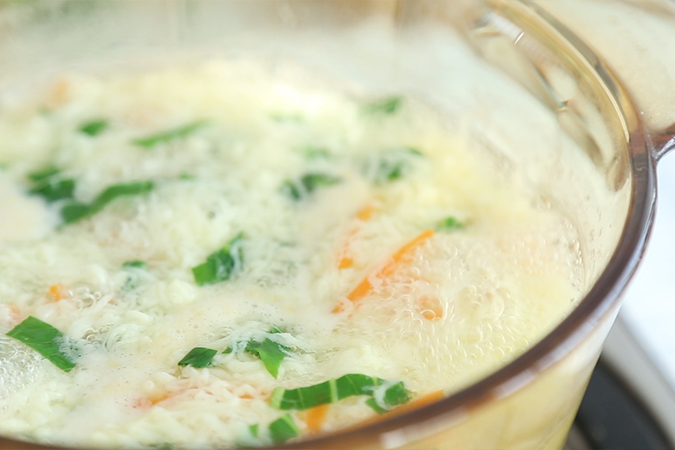 芙蓉鸡蛋面线 宝宝辅食微课堂的做法图解9