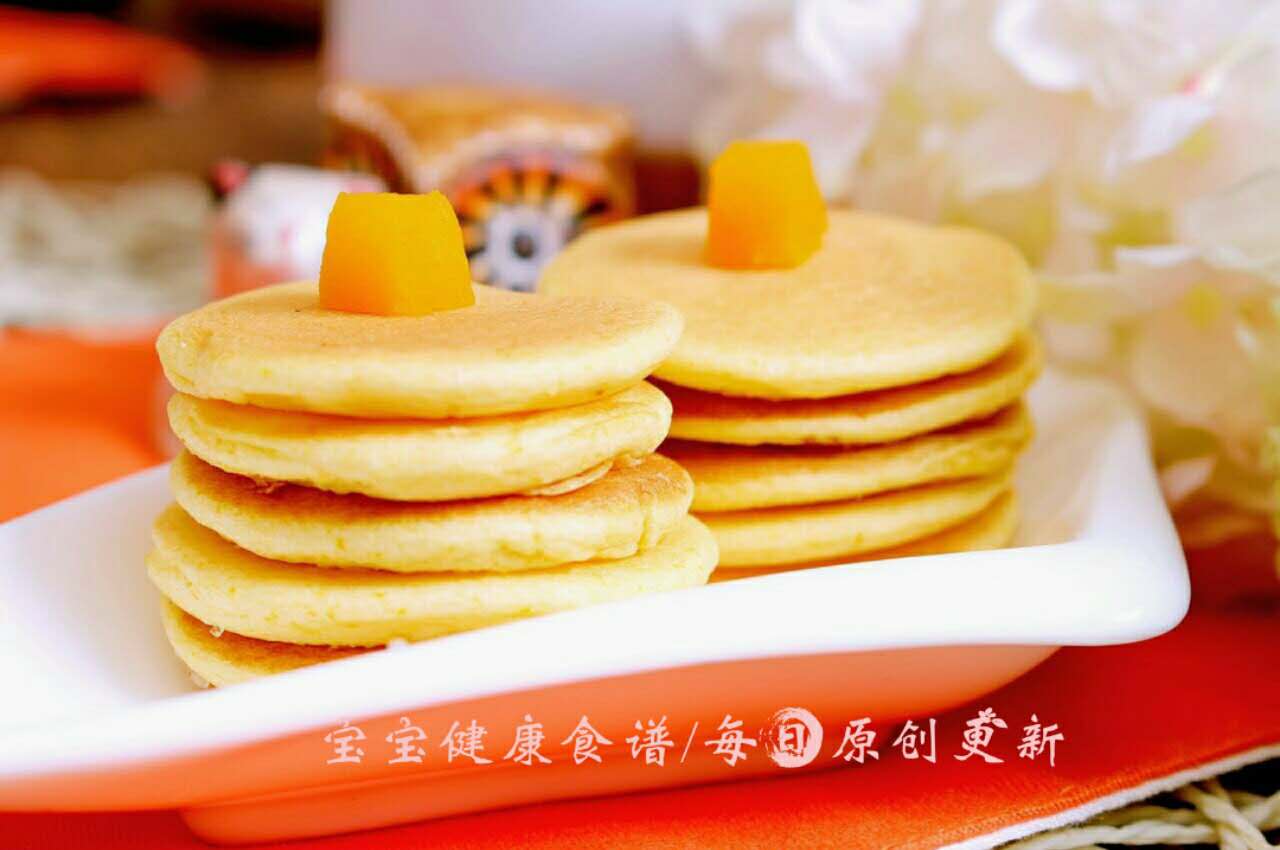 南瓜松饼  宝宝健康食谱的做法图解13