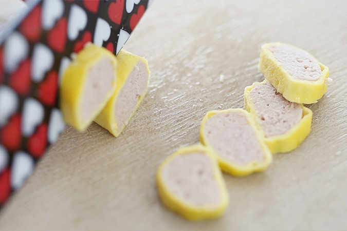 黄金肉肠卷 宝宝辅食微课堂的做法图解9