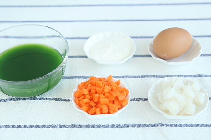 鳕鱼时蔬糕 宝宝辅食微课堂 的做法图解4
