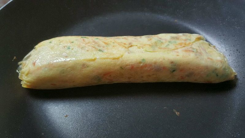 吃什么营养又健康呢？简单易做百搭之选！宝宝厚蛋烧的做法图解12