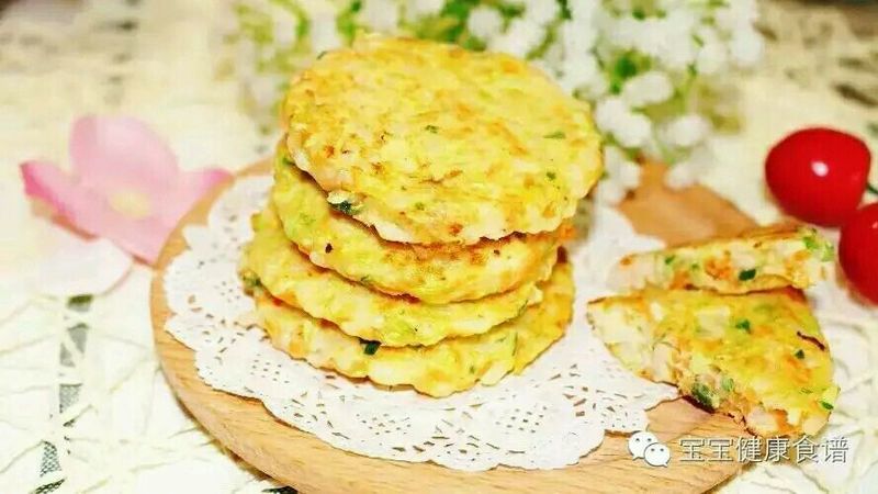 宝宝吃饭难上天？你只需这样花点小心思！鲜虾蔬菜米饼的做法图解11