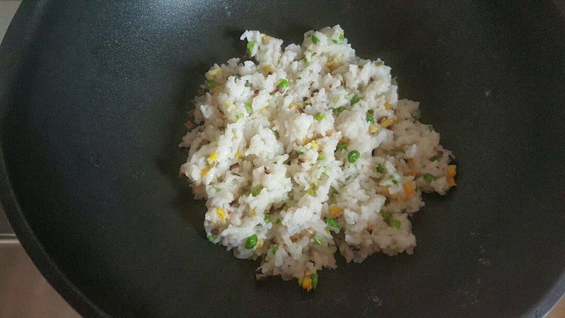 鲜虾饭团的做法图解7