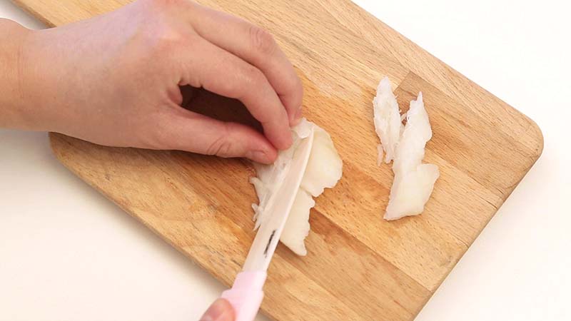 宝宝辅食微课堂 鳕鱼豌豆粥的做法图解3