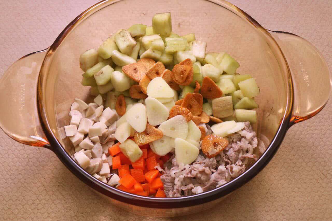 时蔬蒸蒜 预防感冒的做法图解7