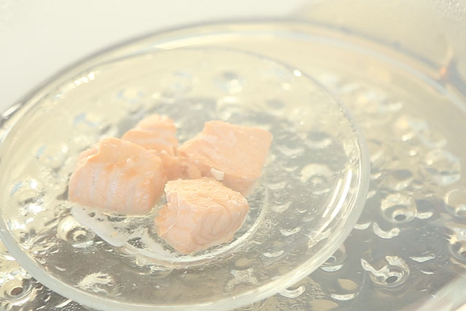 三文鱼什蔬粥 宝宝辅食微课堂的做法图解5