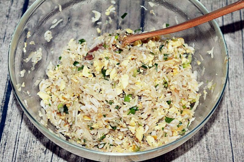 补钙食谱，萝卜虾皮馅饼的做法图解6