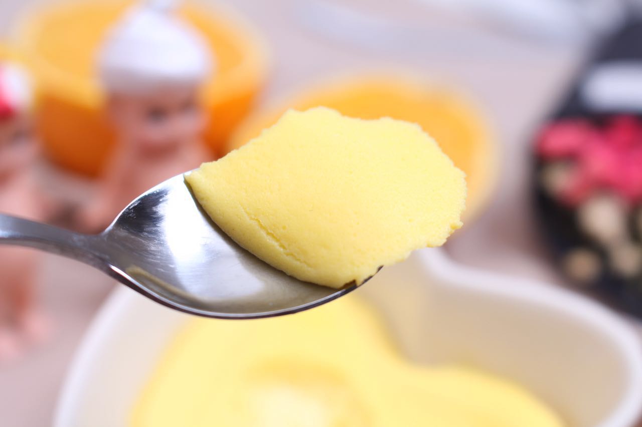 橙子蒸蛋羹 宝宝健康食谱的做法图解10