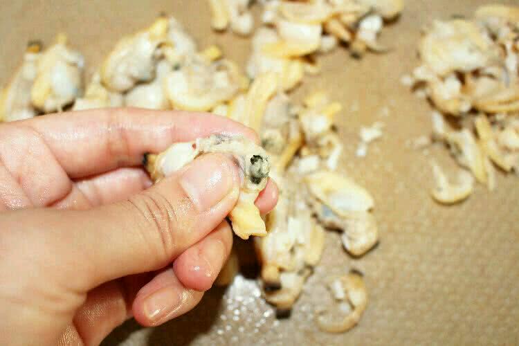 跟你说了多少遍，这个季节孩子要补锌！花蛤豆腐羹的做法图解4