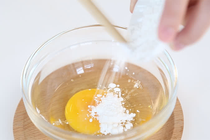 芋头蛋皮卷 宝宝辅食微课堂的做法图解4