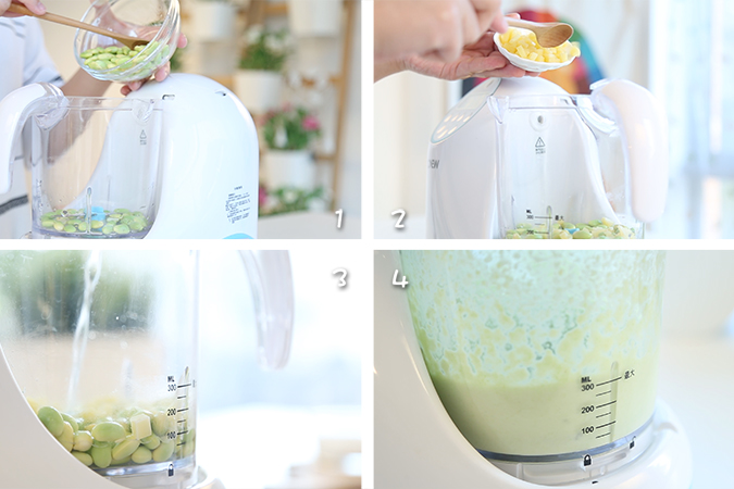 毛豆奶酪小饼 宝宝辅食微课堂的做法图解5