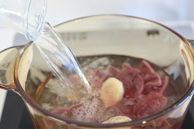 猪肝豆腐饼 宝宝辅食微课堂的做法图解5