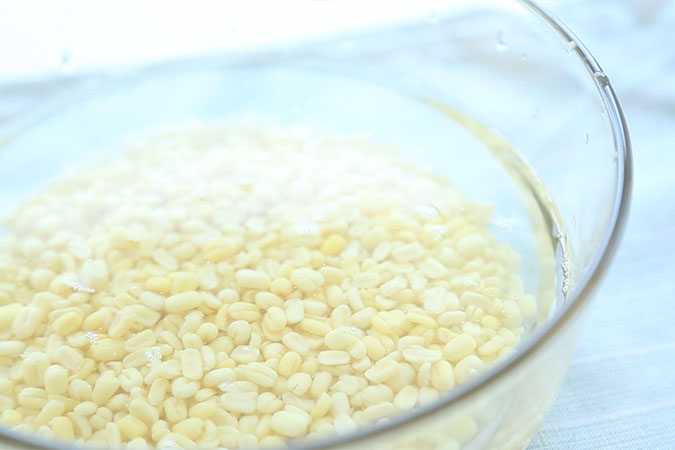 宝宝版绿豆糕 宝宝辅食微课堂的做法图解4